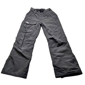 The North Face HyVent Snow Pants Womens M Black Ski Snowboard Insulated Cargo